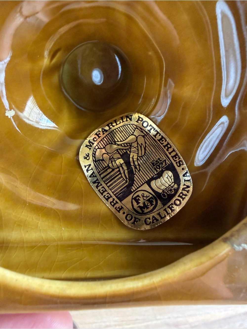 Vintage Freeman McFarlin Pottery MCM - Picture 6 of 10